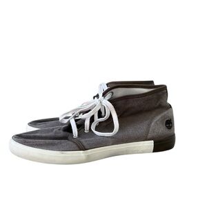 Timberland Men’s Gray‎ Canvas Shoes Size 11.5